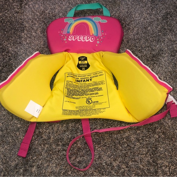 Speedo Infant Personal Flotation Device Swim Jacket Vest- $18 - Picture 6 of 8